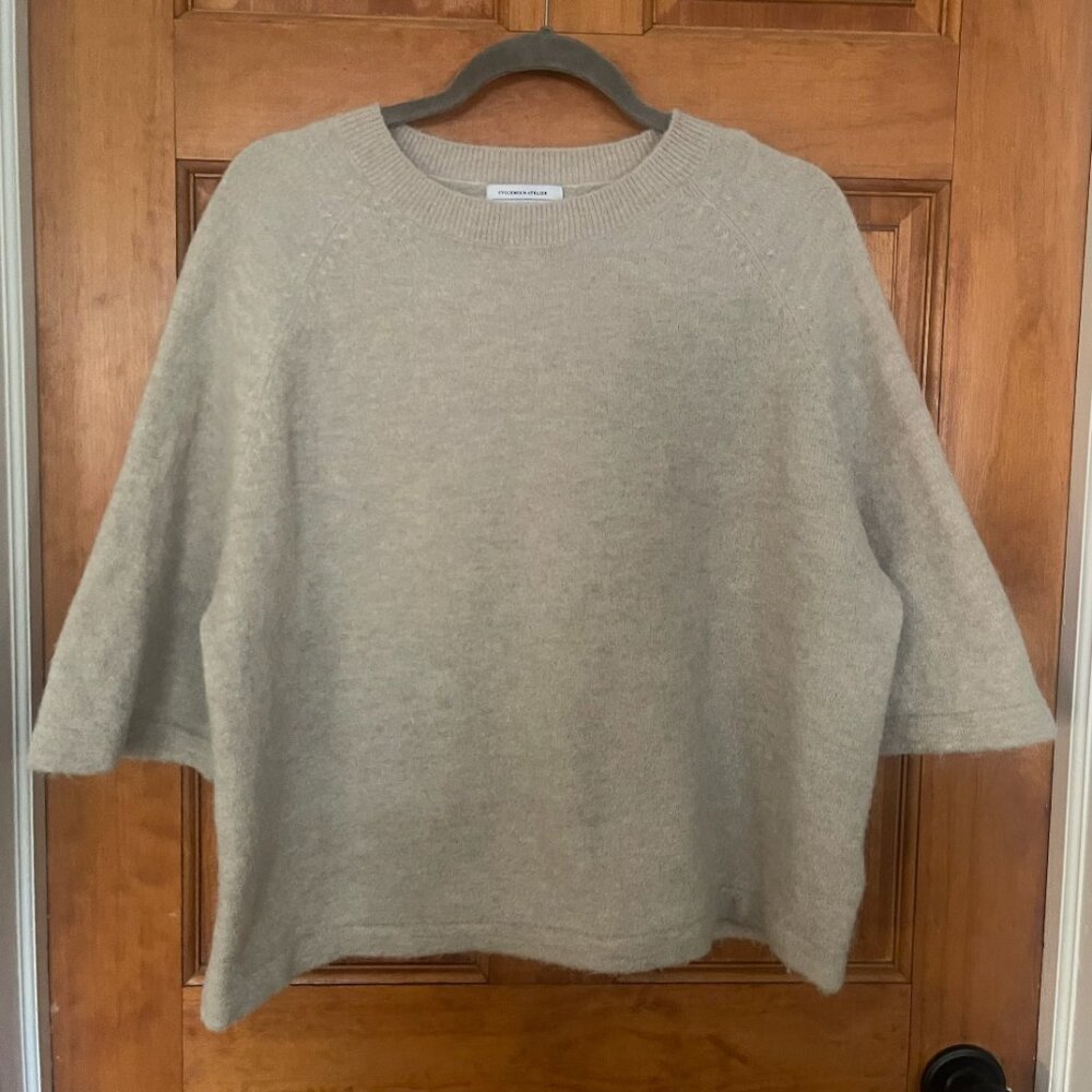 Alpaca-Blend Knitted Top